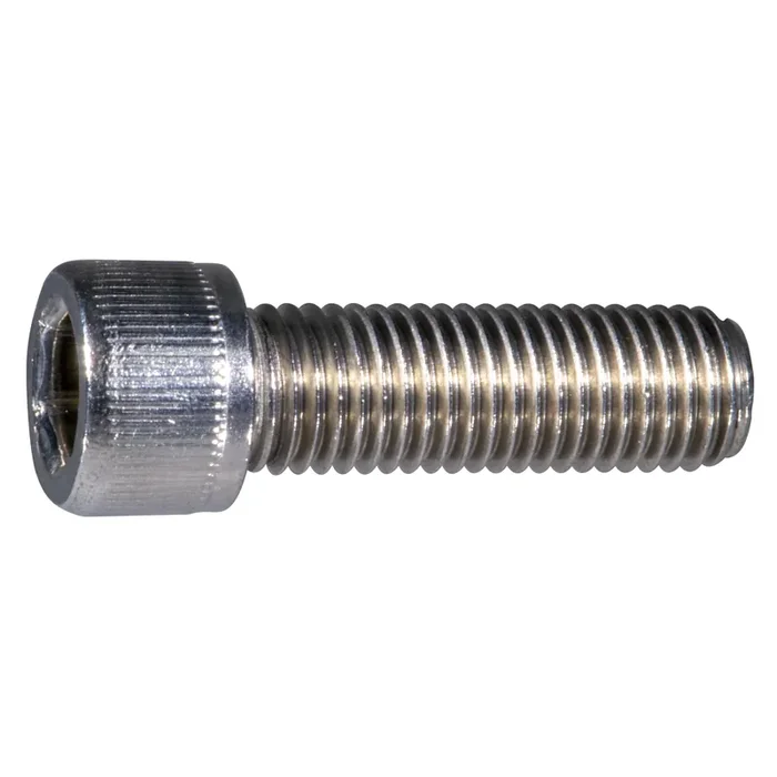 5/16″ x 1″ Stainless Steel Fine Thread Knurled Head Hex Socket Cap Screw