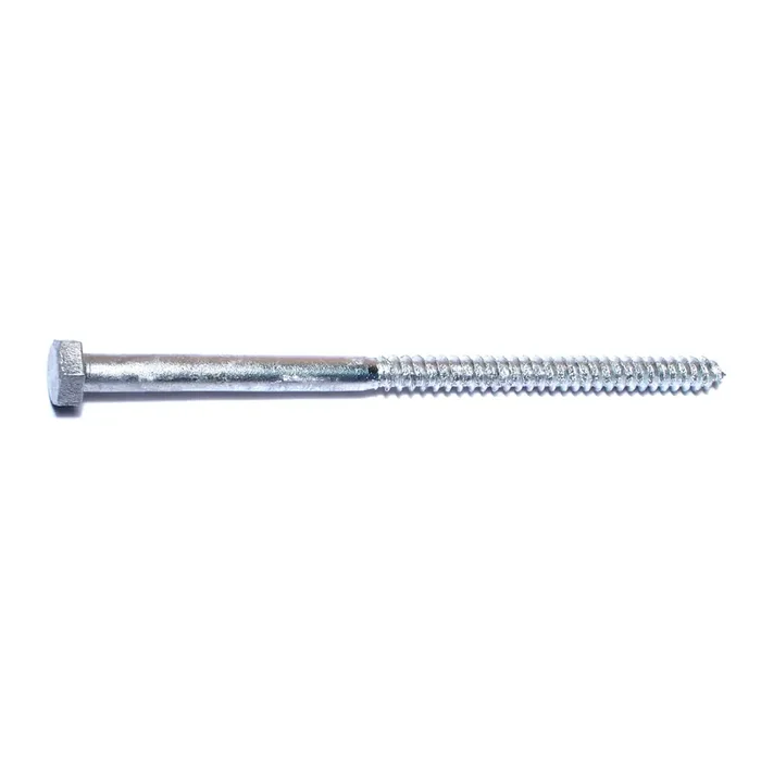 5/16″ x 6″ Hot Dip Galvanized Steel Hex Head Lag Screws
