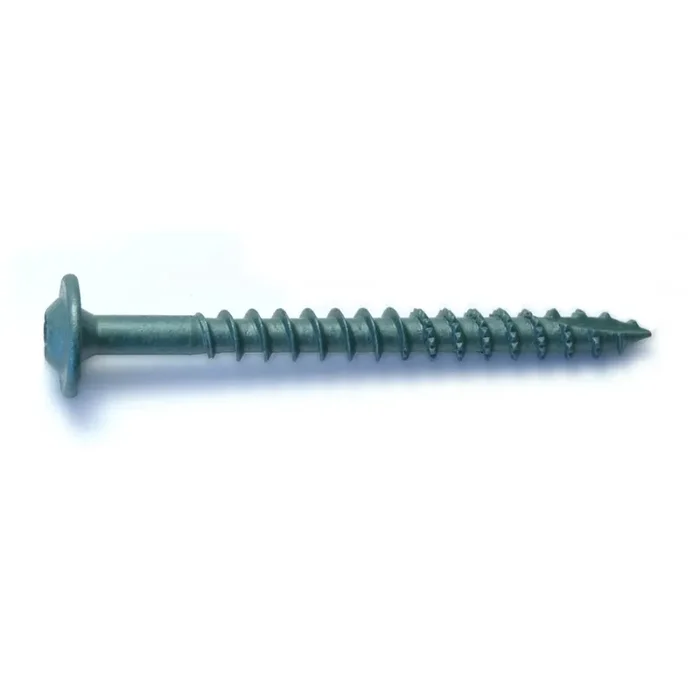 5/16 x 3″ Star Drive Green Lag Saberdrive Screws Bulk Box (40 pcs.)