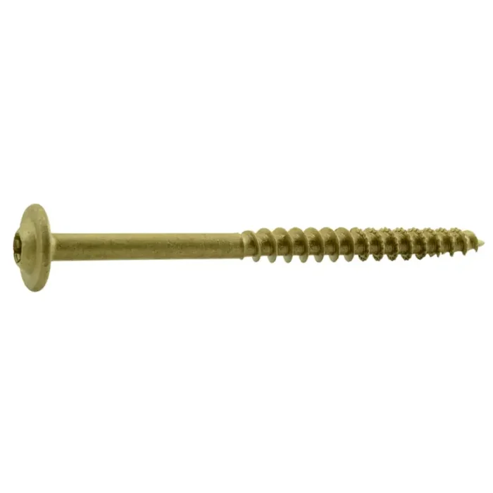 5/16 x 4″ Star Drive Tan Lag Saberdrive Screws 10 lb. Box (258 pcs.)
