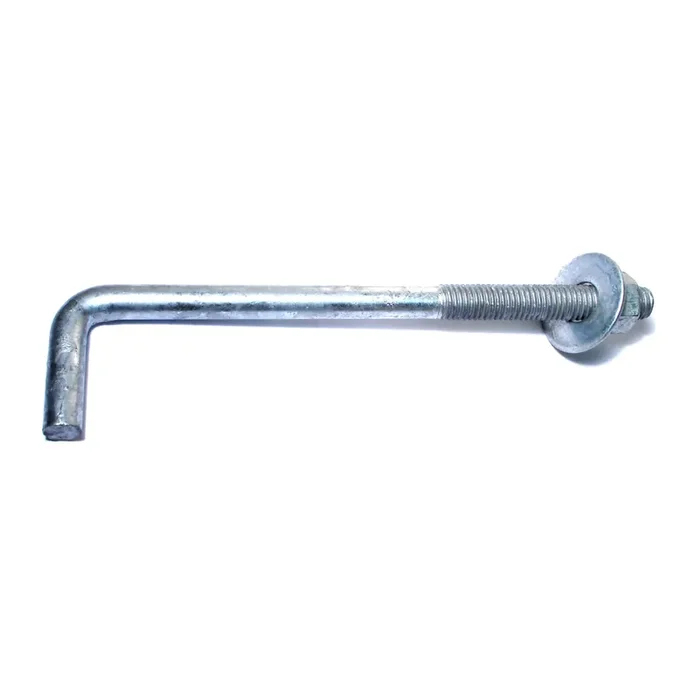 5/8″-11 x 10″ Hot Dip Galvanized Steel Coarse Thread Anchor Bolts