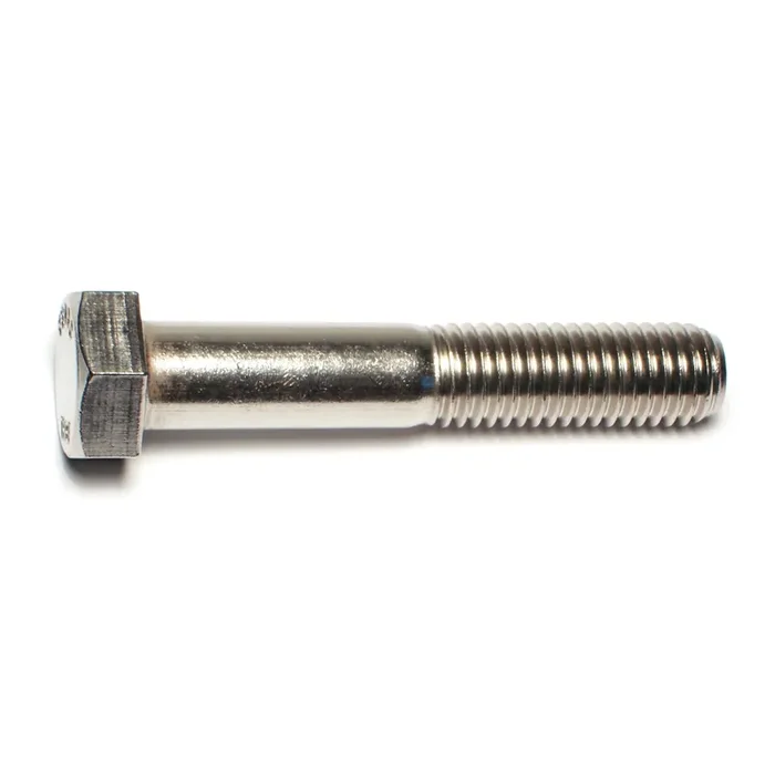 5/8″-11 x 3-1/2″ 18-8 Stainless Steel Coarse Thread Hex Cap Screws