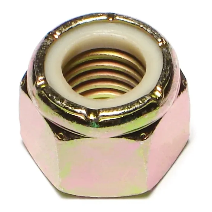 5/8″-11 Zinc Plated Grade 8 Steel Coarse Thread Nylon Insert Lock Nuts