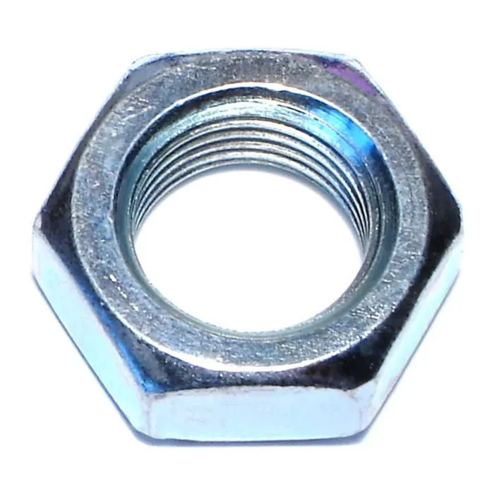 5/8″-18 x 1-1/16″ Zinc Plated Steel Fine Thread Hex Jam Nuts