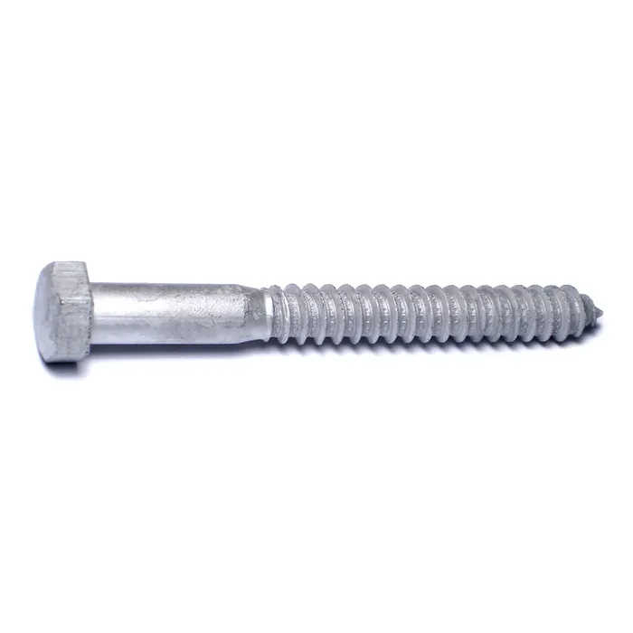 5/8″ x 6″ Hot Dip Galvanized Steel Hex Head Lag Screws