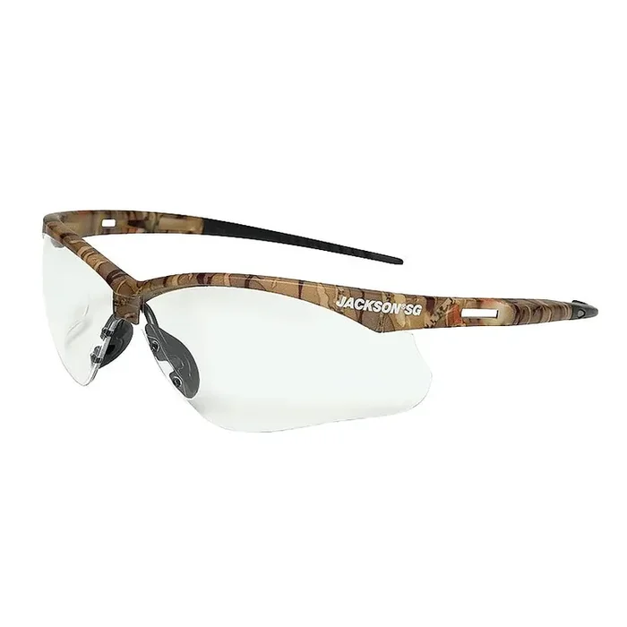 50012 Jackson Safety SG Safety Glasses, Customizable, Anti-Fog Anti-Scratch