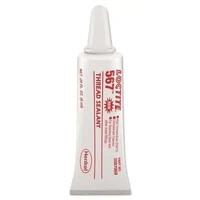 567 PST Thread Sealant, High Temperature, 6 mL Tube, Off-White