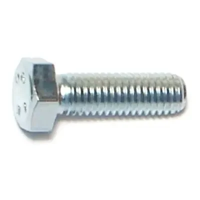 5mm-0.8 x 16mm Zinc Plated Class 8.8 Steel Coarse Thread Hex Cap Screws