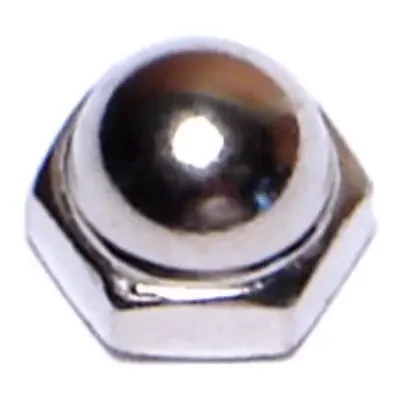 6-32 Nickel Plated Steel Coarse Thread Acorn Cap Nuts
