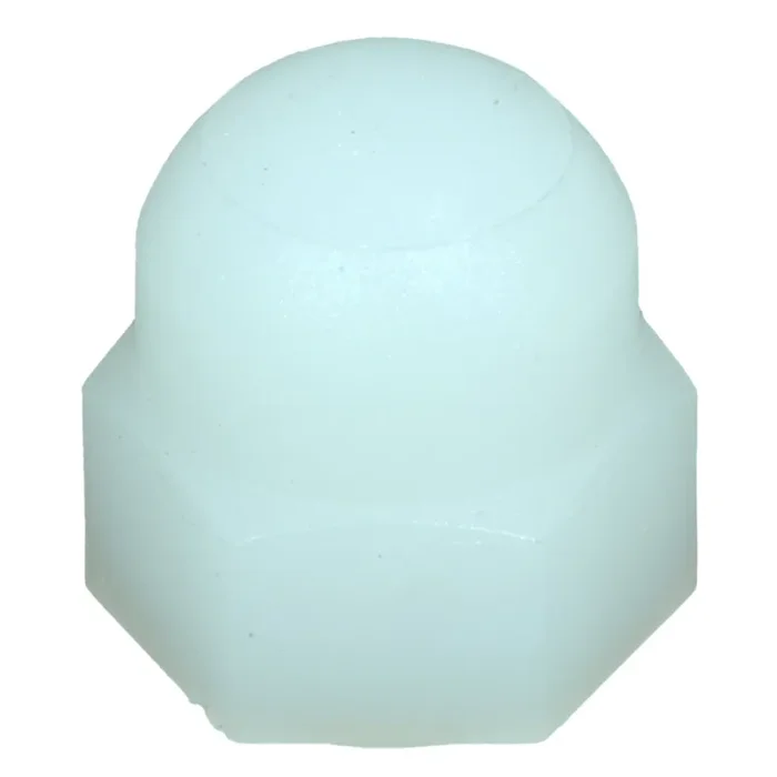 6-32 Nylon Plastic Coarse Thread Cap Nuts