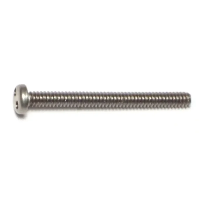 6-32 x 1-1/2″ 18-8 Stainless Steel Coarse Thread Spanner Security Pan Head Machine Screws