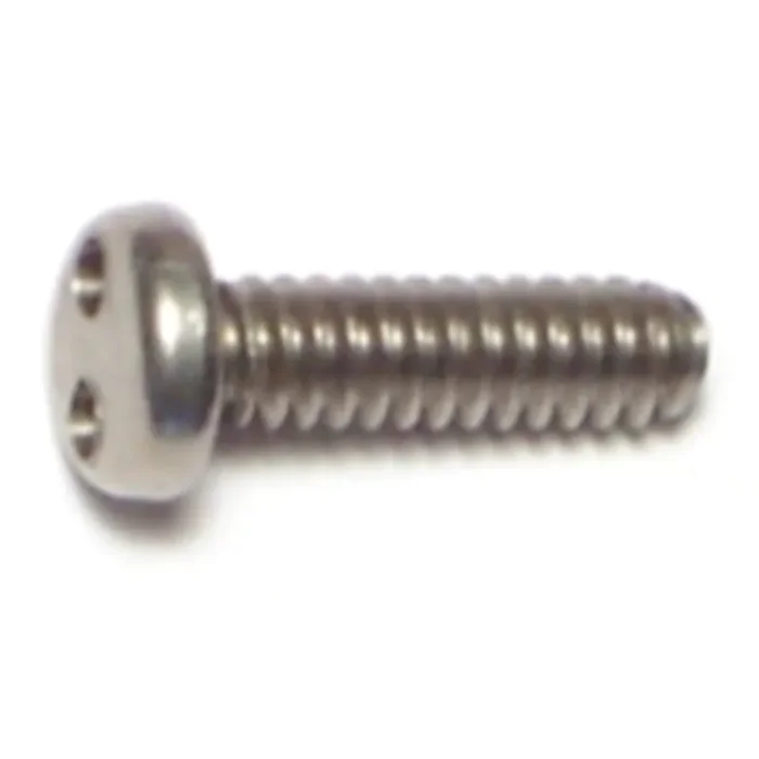 6-32 x 1/2″ 18-8 Stainless Steel Coarse Thread Spanner Security Pan Head Machine Screws