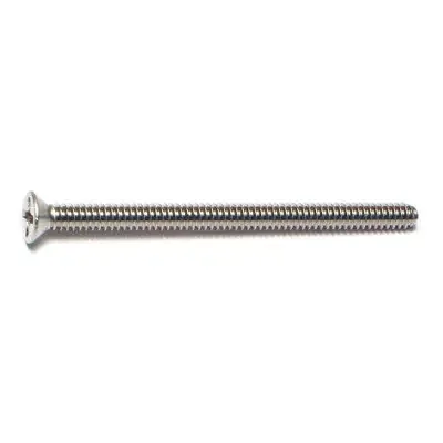 6-32 x 2″ 18-8 Stainless Steel Coarse Thread Phillips Flat Head Machine Screws