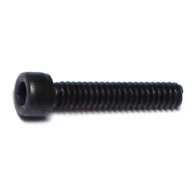 6-32 x 3/4″ Plain Steel Coarse Thread Socket Cap Screws