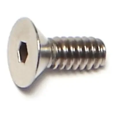 6-32 x 3/8″ 18-8 Stainless Steel Coarse Thread Flat Head Socket Cap Screws