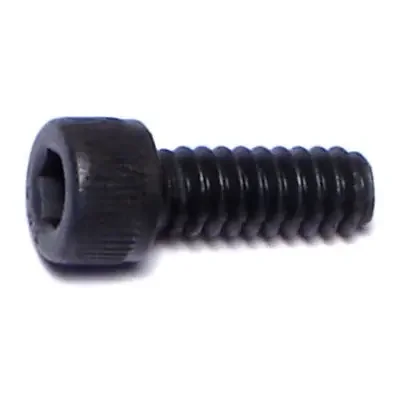 6-32 x 3/8″ Plain Steel Coarse Thread Socket Cap Screws