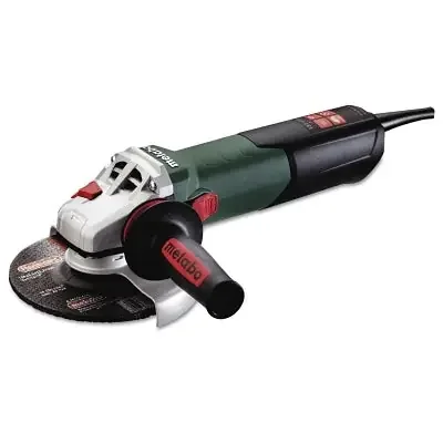 6 in Angle Grinder, 13.5 A, 9600 rpm, Sliding Switch with Lock