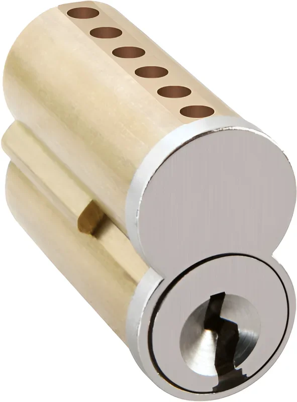 6 Pin Uncombinated Core (SFIC) – B Keyway – Satin Chrome by Stanley Hardware