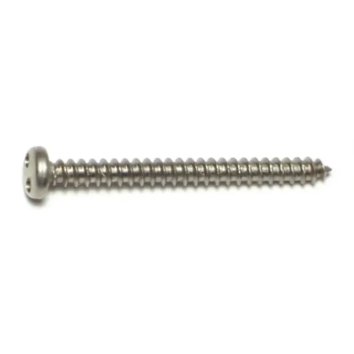 6 x 1-1/2″ 18-8 Stainless Steel Spanner Security Pan Head Sheet Metal Screws