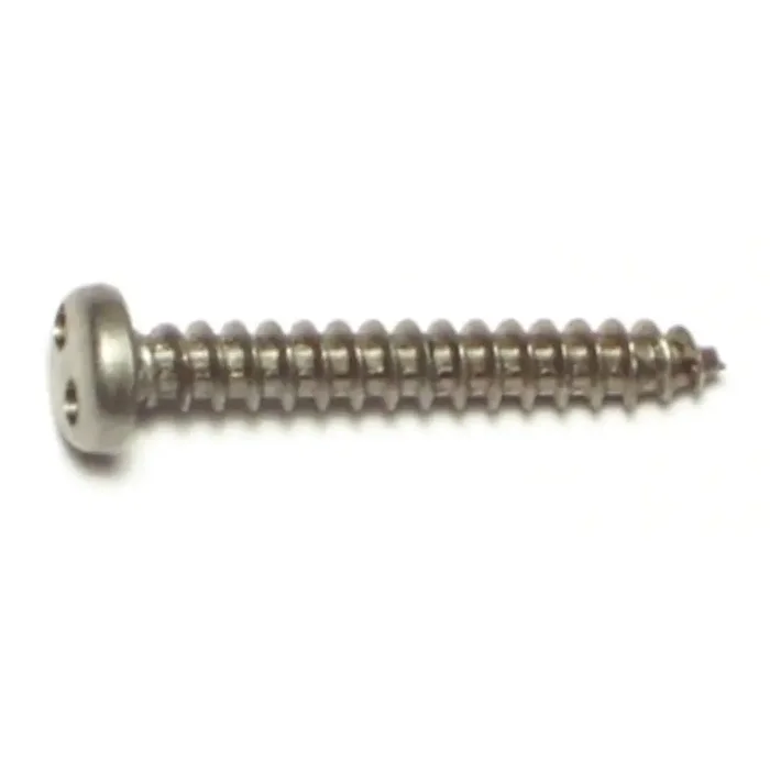 6 x 1″ 18-8 Stainless Steel Spanner Security Pan Head Sheet Metal Screws