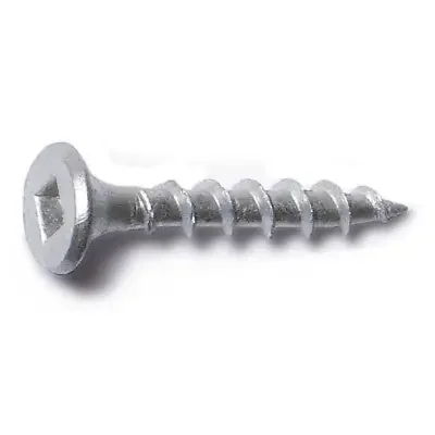 6 x 1″ Decrotized Steel Square Drive Bugle Head Deck Screws
