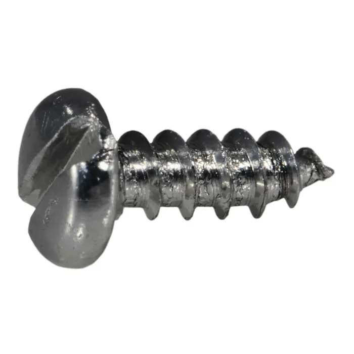6 x 3/8″ Aluminum Slotted Pan Head Sheet Metal Screws
