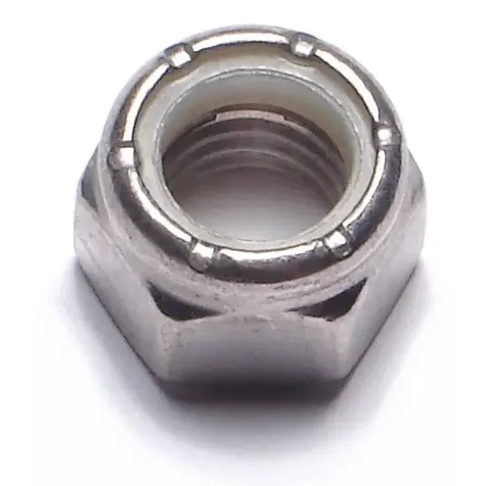 7/16″-14 18-8 Stainless Steel Coarse Thread Nylon Insert Lock Nuts
