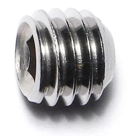 7/16″-14 x 1/4″ 18-8 Stainless Steel Coarse Thread Hex Socket Headless Set Screws