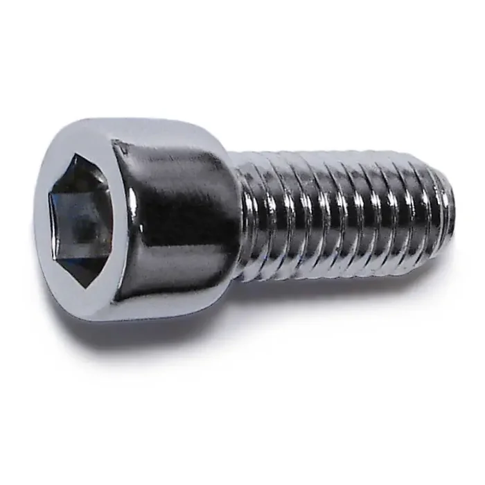 7/16″-14 x 1″ Chrome Plated Steel Coarse Thread Smooth Head Socket Cap Screws