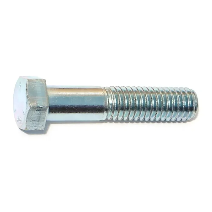 7/16″-14 x 2″ Zinc Plated Grade 5 Steel Coarse Thread Hex Cap Screws