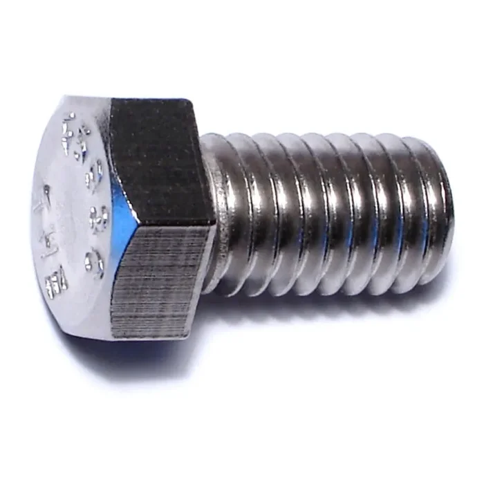 7/16″-14 x 3/4″ 18-8 Stainless Steel Coarse Thread Hex Cap Screws
