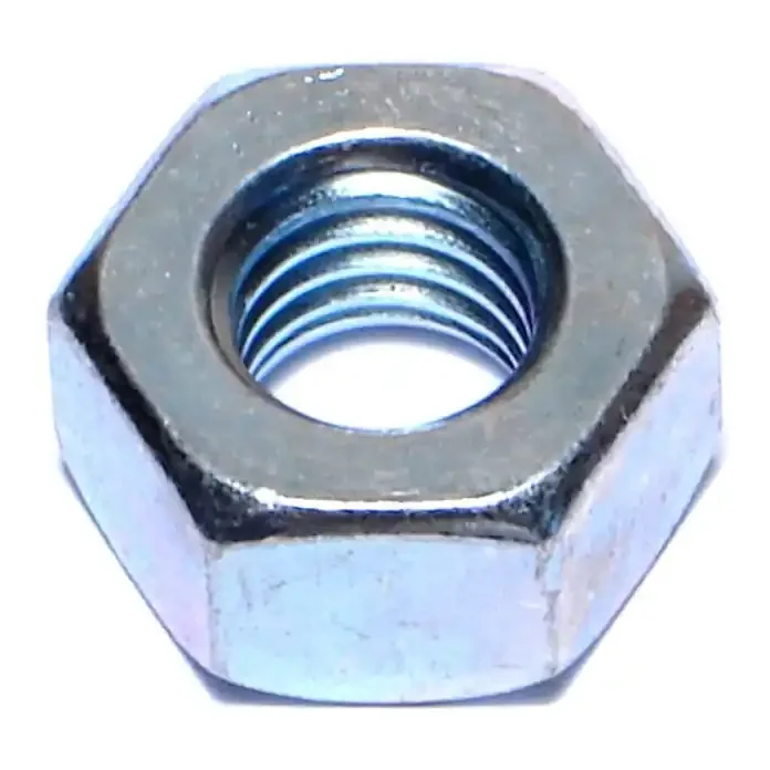 7/16″-14 Zinc Plated Grade 2 Steel Coarse Thread Heavy Hex Nuts