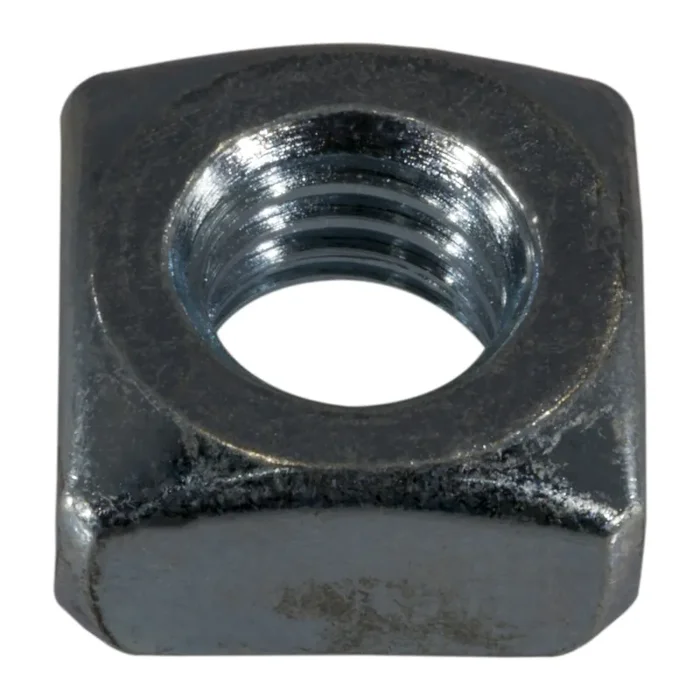 7/16″-14 Zinc Plated Steel Coarse Thread Square Nuts