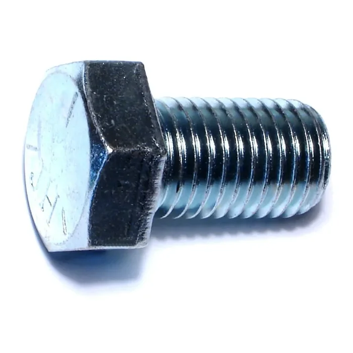 7/8″-9 x 1-1/2″ Zinc Plated Grade 5 Steel Coarse Thread Hex Cap Screws