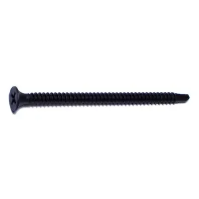 8-18 x 2-5/8″ Black Phosphate Steel Phillips Bugle Head Self-Drilling Screws
