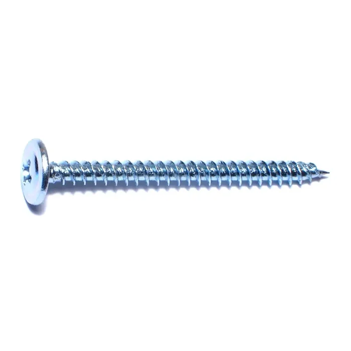 8-18 x 2″ Zinc Plated Steel Phillips Modified Truss Head Sharp Point