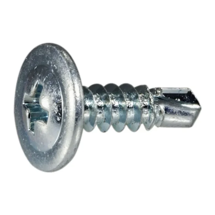 8-18 x 9/16″ Zinc Plated Steel Modified Phillips Truss Head Self-Drilling Screws