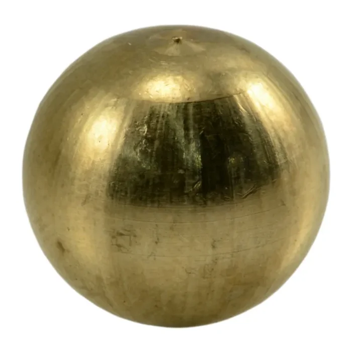 8-32″ x 1/2″ Brass Coarse Thread Tapped Balls