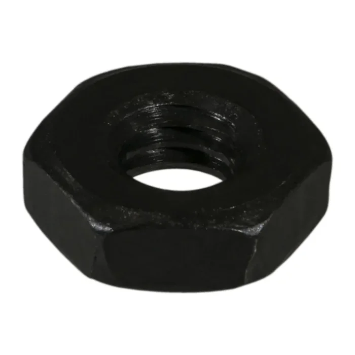 8-32 Black Oxide Steel Coarse Thread Hex Nuts