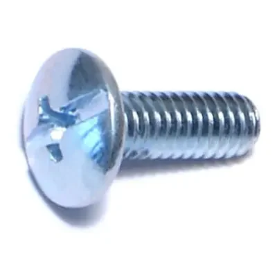 8-32 x 1/2″ Zinc Plated Steel Coarse Thread Combo Truss Head Machine Screws