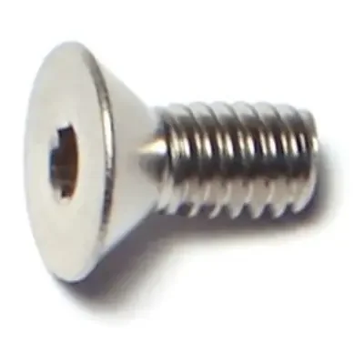 8-32 x 3/8″ 18-8 Stainless Steel Coarse Thread Flat Head Socket Cap Screws
