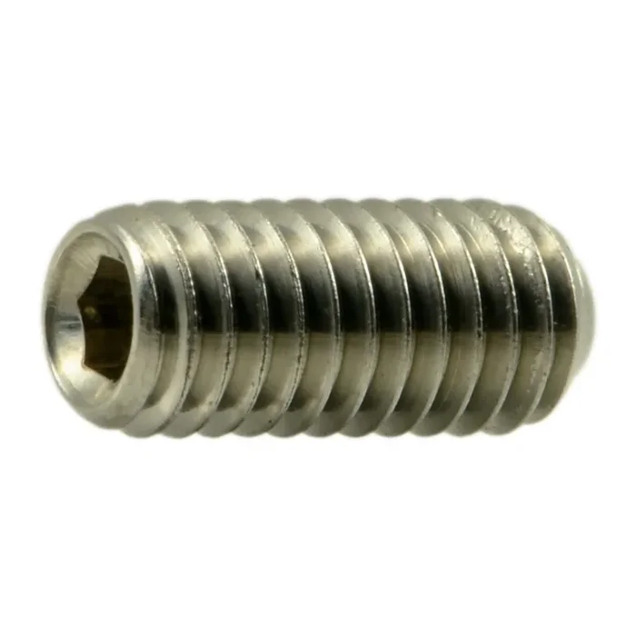 8-36 x 3/8″ 18-8 Stainless Steel Fine Thread Hex Socket Headless Set Screws