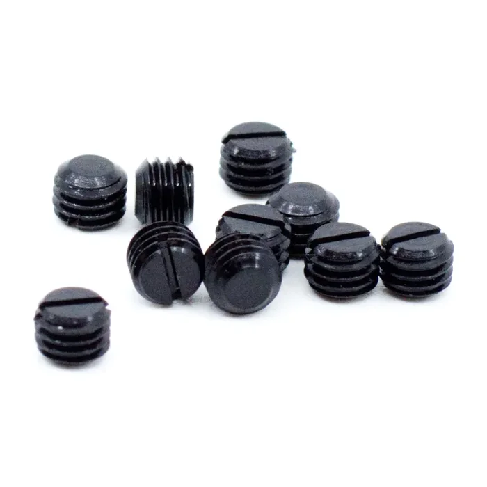 8-40 x 1/8″ Slotted Black Oxide Fine Thread Gun Plug Screws (10 pcs.)
