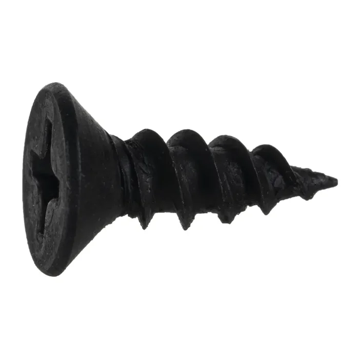 8 x 1/2″ Black Phosphate Steel Phillips Flat Head TwinFast Wood Screws