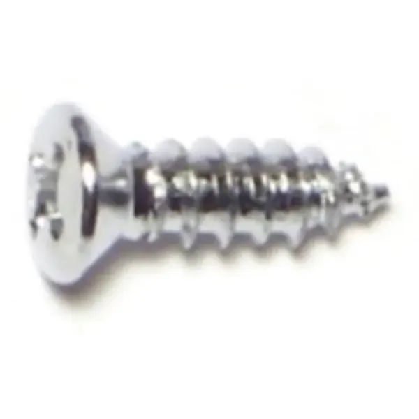 8 x 1/2″ Steel Phillips Oval Head Sheet Metal Screws