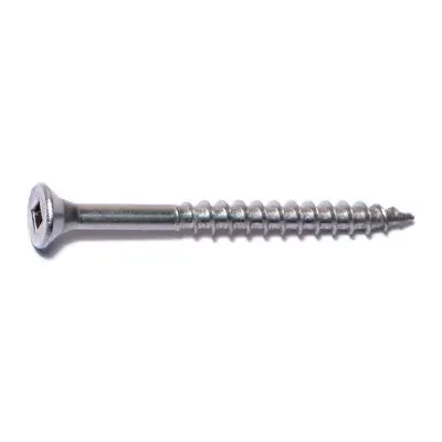 8 x 2″ 18-8 Stainless Steel Square Drive Bugle Head Deck Screws