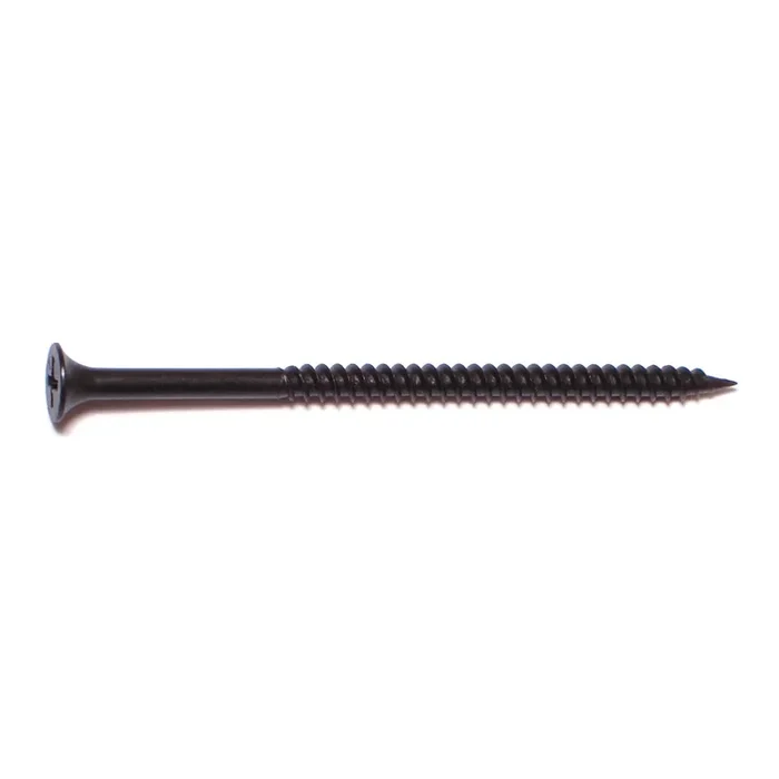 8 x 3″ Black Phosphate Steel Fine Thread Phillips Bugle Head Drywall Screws