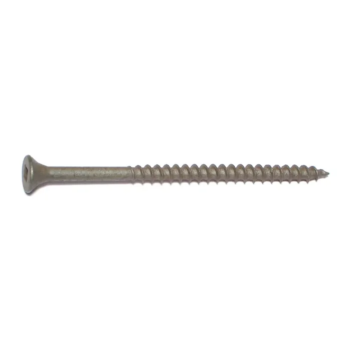 8 x 3″ Green XL1500 Coated Steel Square Drive Bugle Head Deckselect Deck Screws