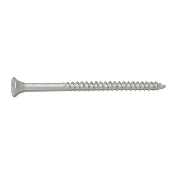 8 x 3″ Silver Ruspert Coated Steel Square Drive Bugle Head Deckselect Deck Screws