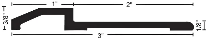 84″ Mill Aluminum Threshold Assembly Part by NGP – Weatherstripping Solutions